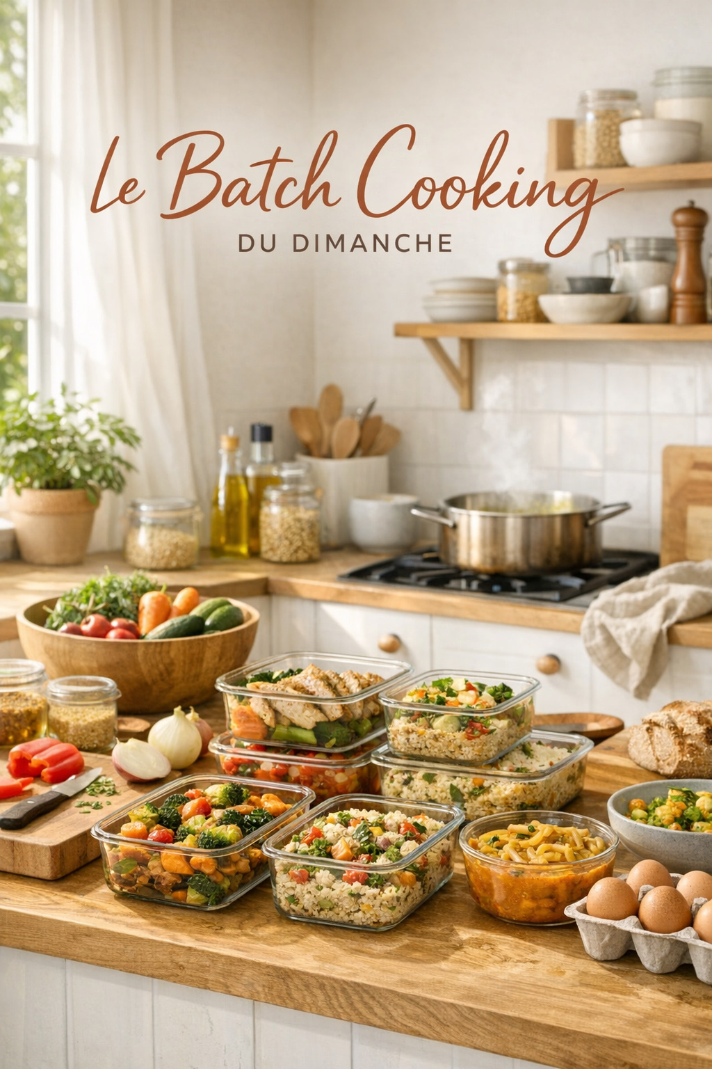 Le batch cooking du dimanche