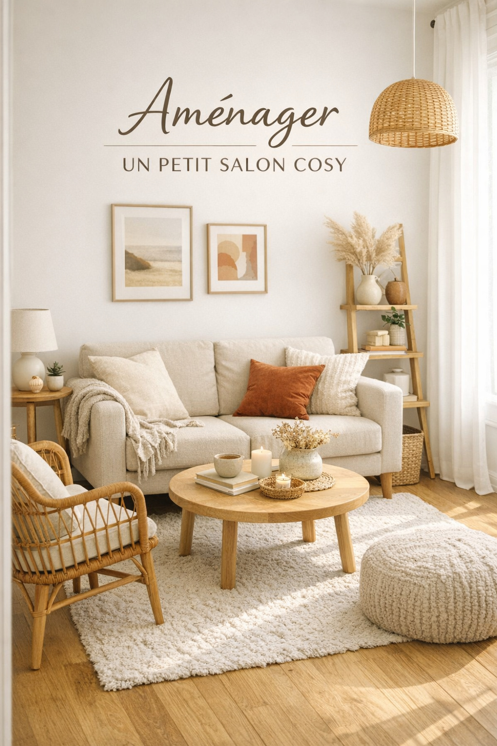 Aménager un petit salon cosy